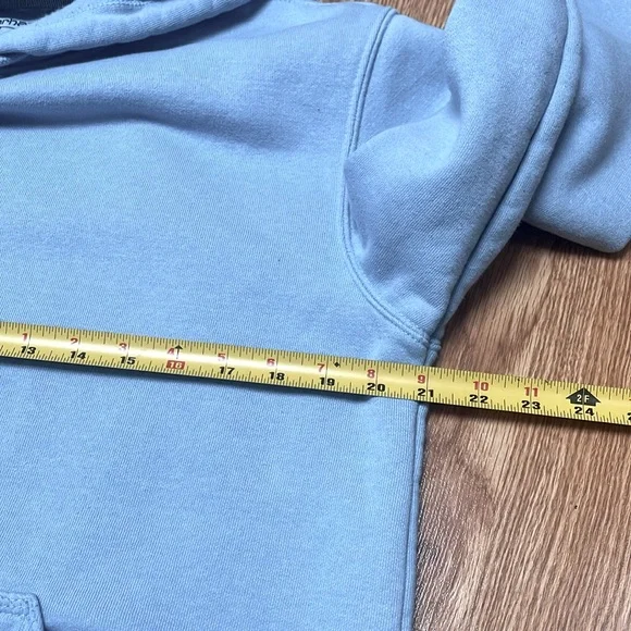 Carhartt Graphic Sweatshirt Hoodie Women’s Size Small Loose Fit From Fall 2022 - Picture 9 of 10